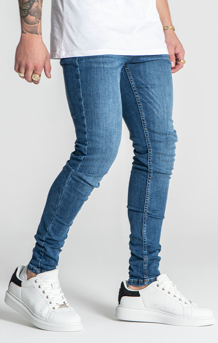 Dark Blue Core Skinny Jeans