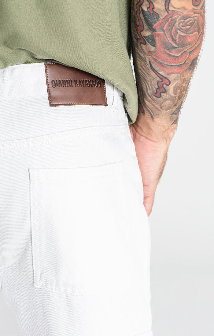 White Street Cargo Jeans