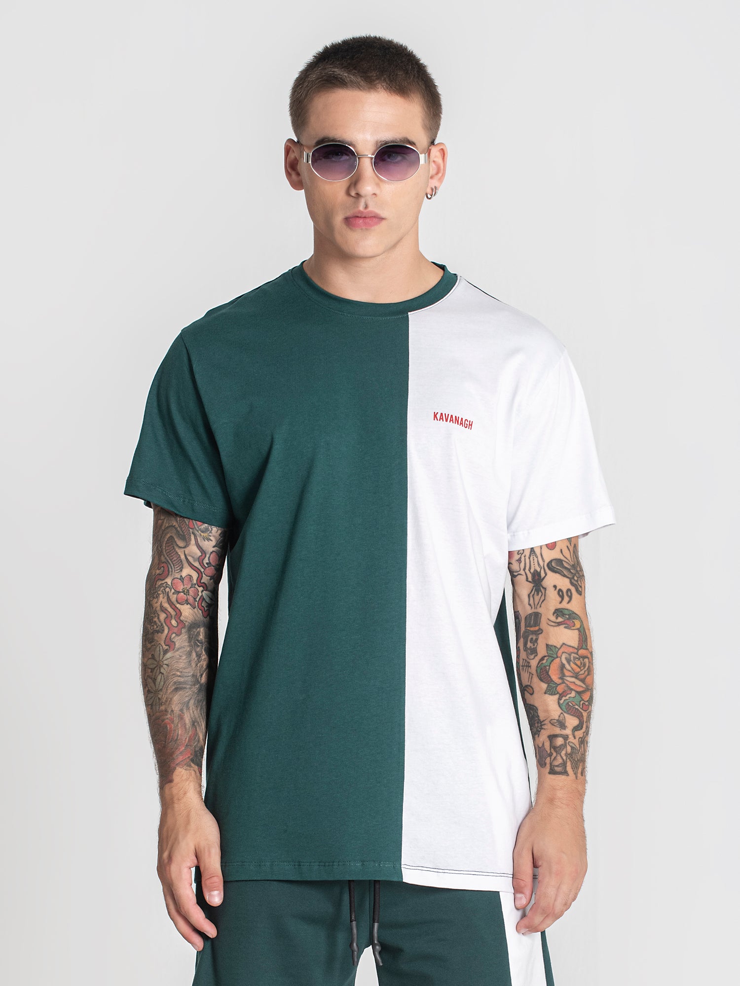 Green Block Tee