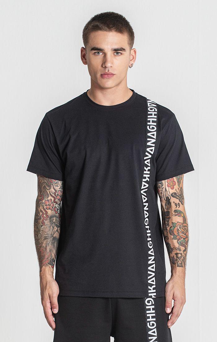 Black Futura Tape Tee