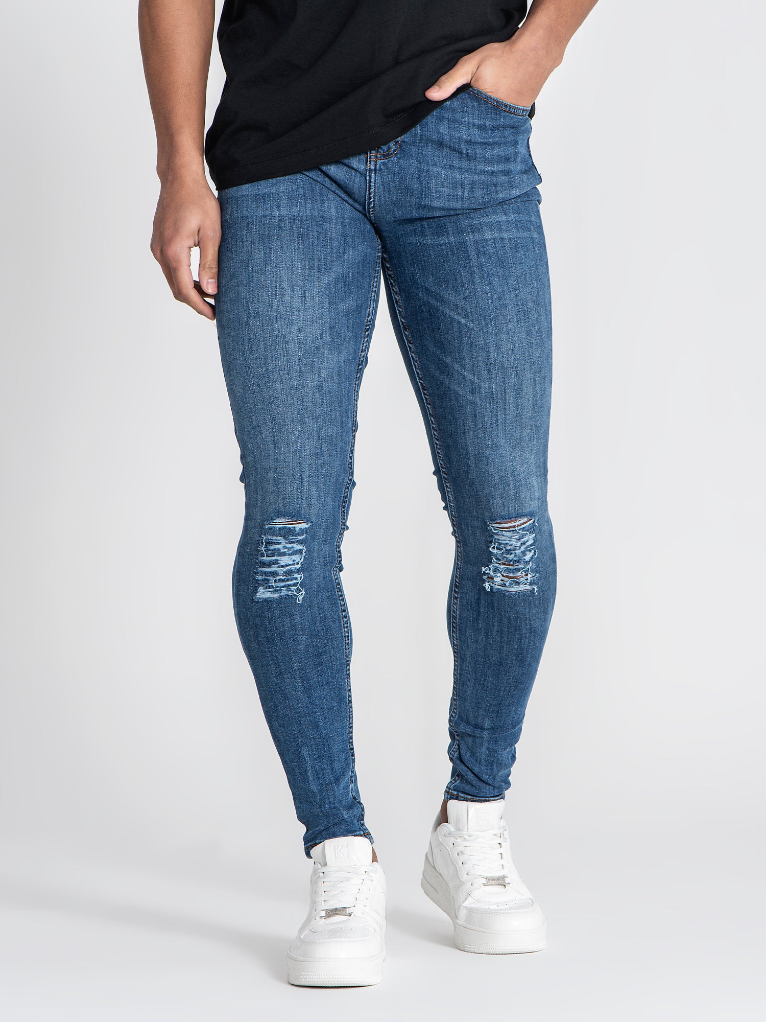 Dark Blue Core Skinny Jeans