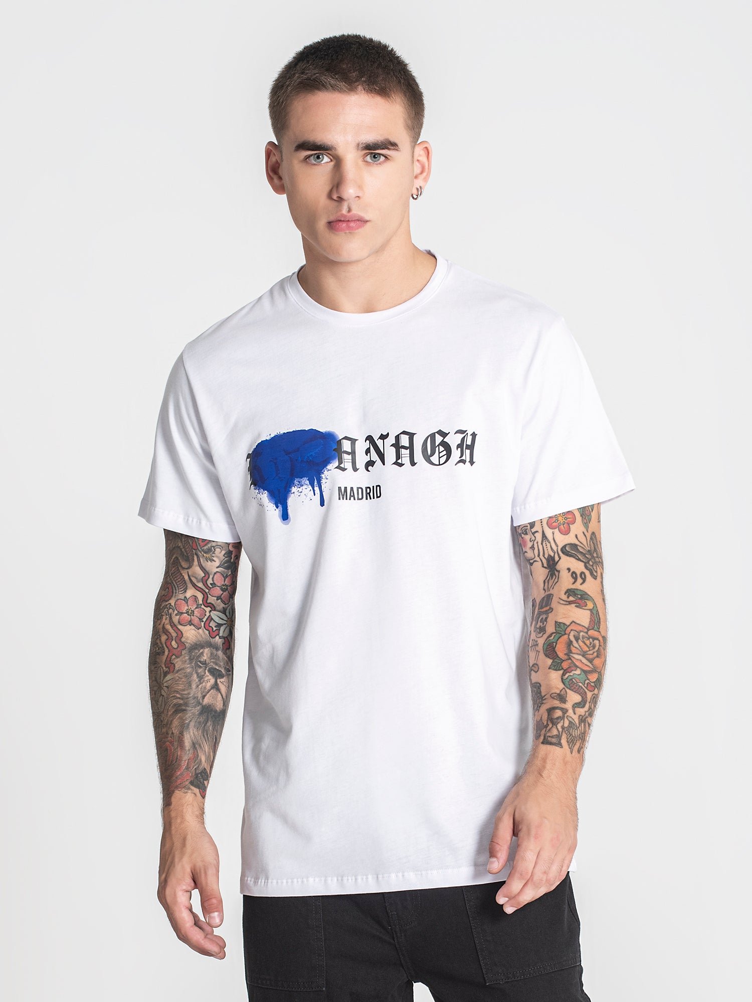 White Guerrilla Night Tee