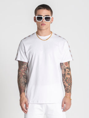 t-shirts / White Retro Tee