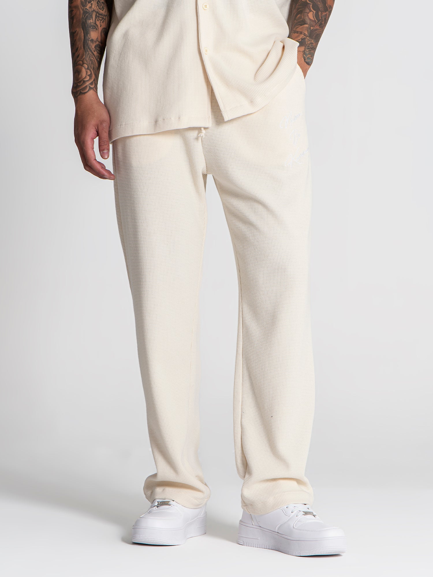 Beige Cubanito Pants