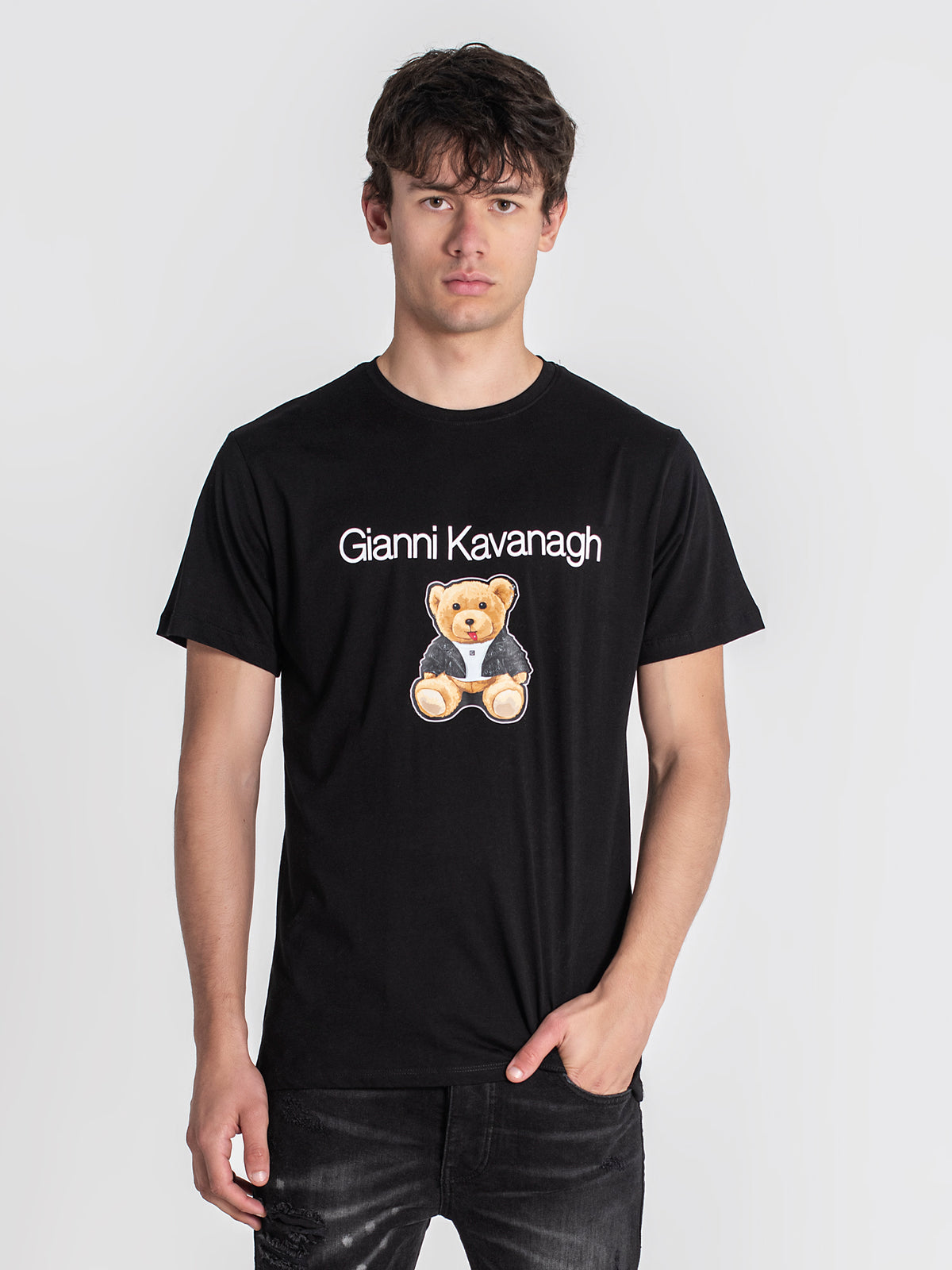 t-shirts / Black GK Teddy Bear Tee