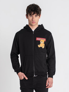 zip jackets / Black Bear Alert Hoodie Jacket