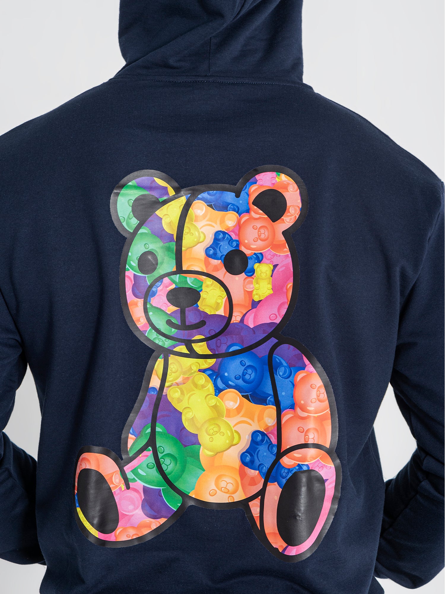 hoodies / Dark Blue Gum Bear Hoodie