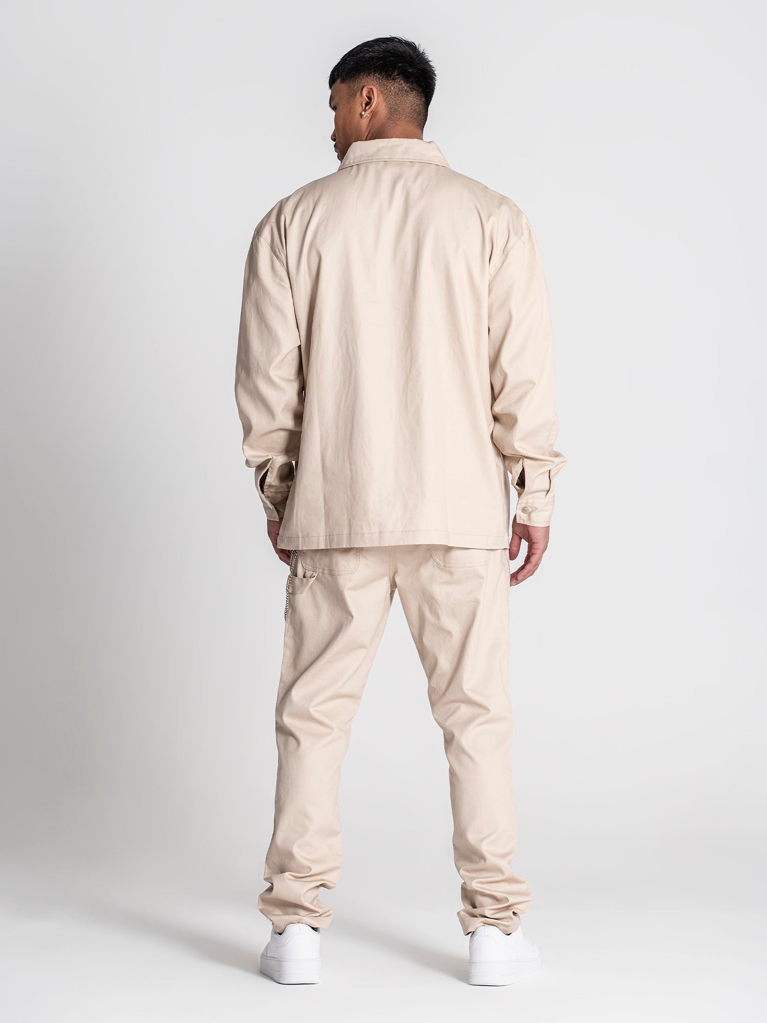 shirts / Beige Los Felices Zip Shirt