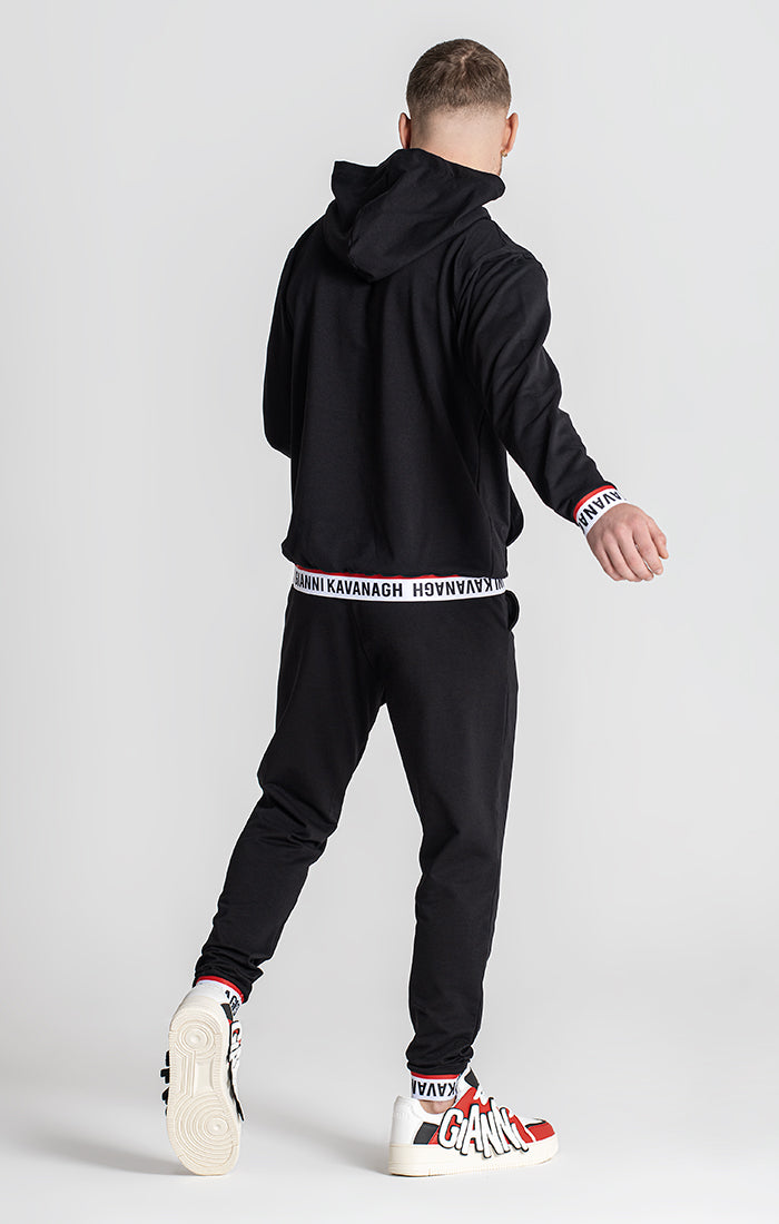 Black Track Hoodie