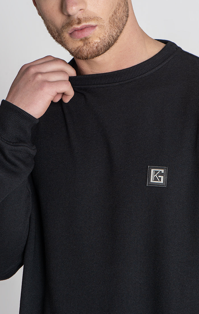 Black Zipper Sweat