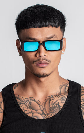 Blue Motel Sunglasses