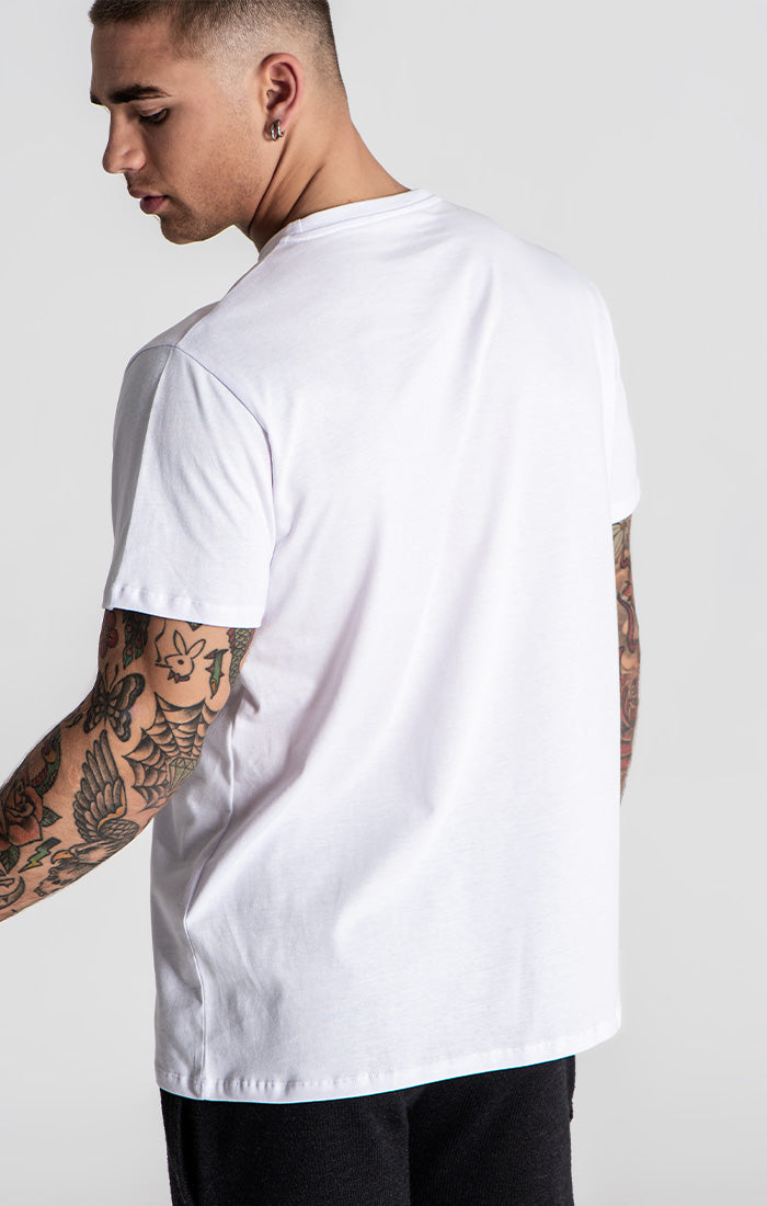 White Cloudy Tee