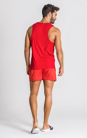 Red Dimension Tanktop