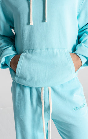 Blue Cloudy Hoodie