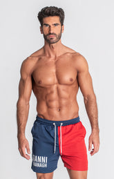 Blue Divide Swimshorts