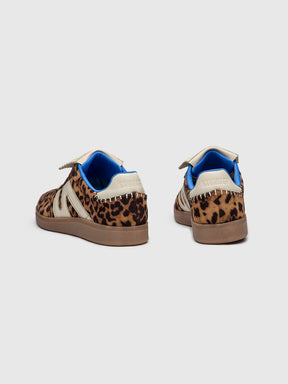 Brown Baller 2.0 Animalier Sneakers