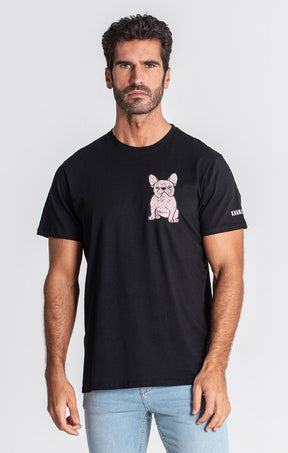 Black Anniversary Doggy Tee