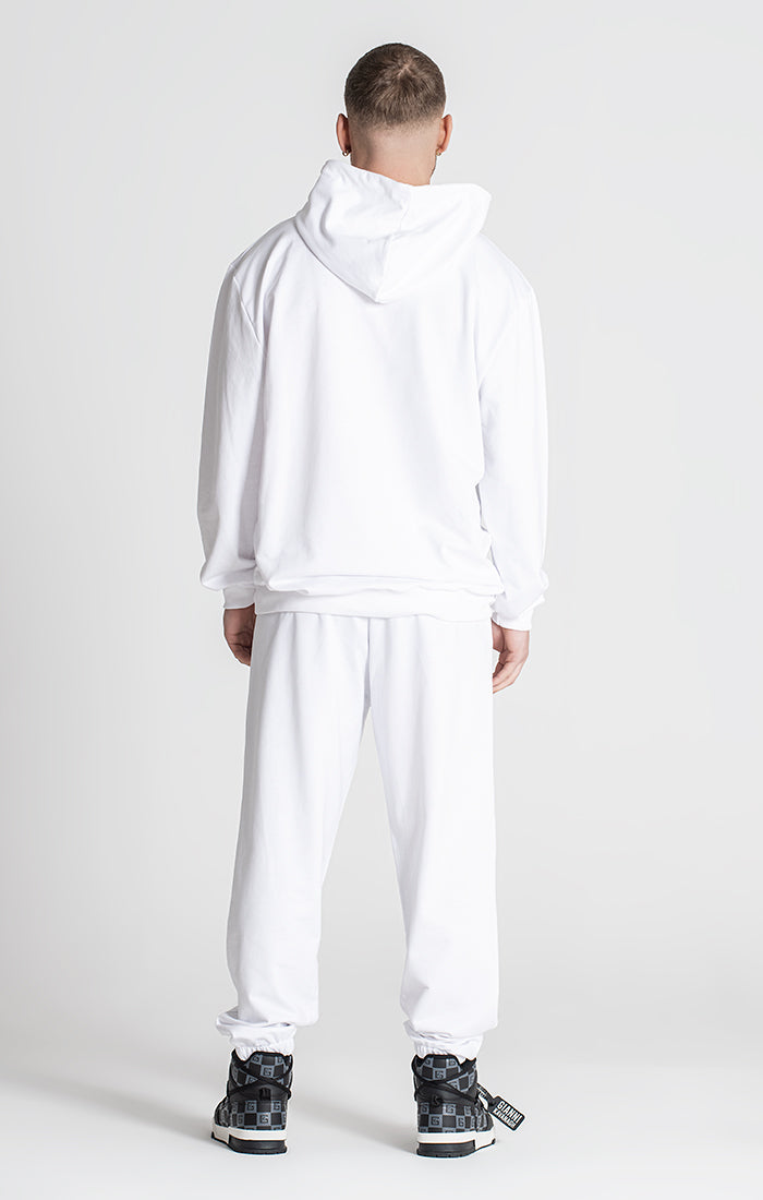 White Unity Oversized Hoodie