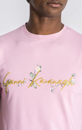 Light Pink Botanic Affair Tee